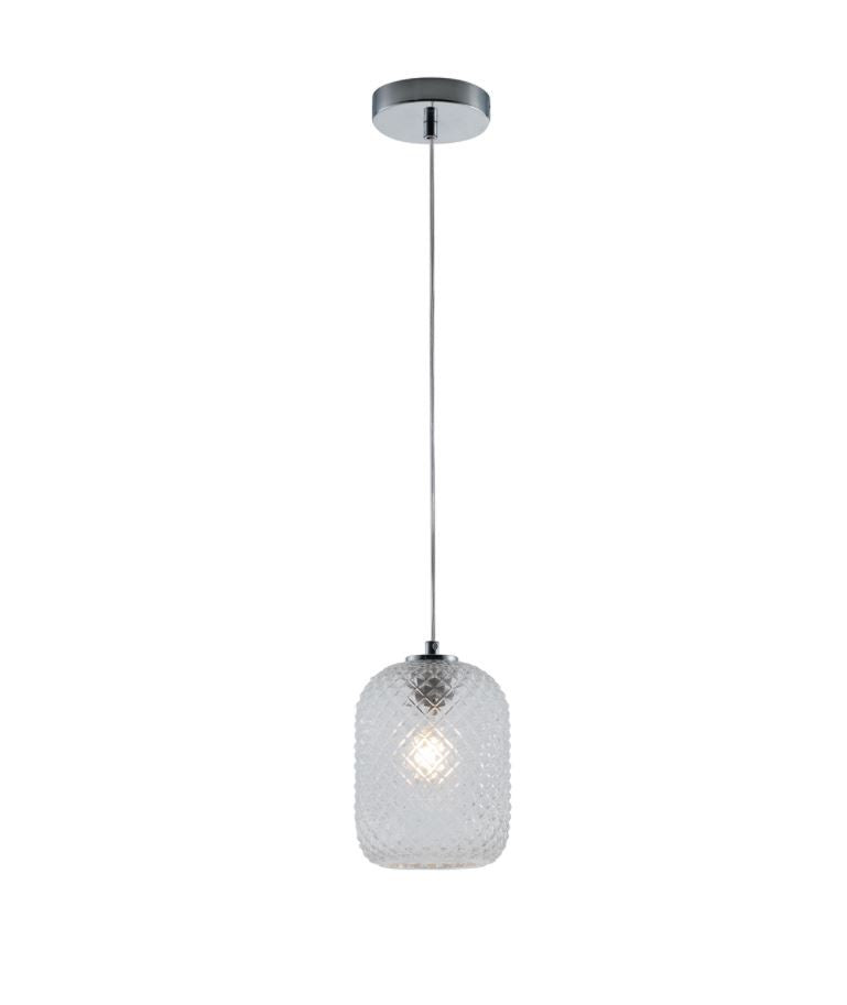Sospensione in vetro cristallo sfaccettato vari colori struttura in metallo 1XE27 non incl. d.15cm ASHFORD-S15 Sospensione in vetro cristallo sfaccettato vari colori struttura in metallo 1XE27 non incl. d.15cm ASHFORD-S15